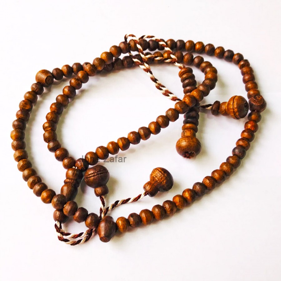 100 Beads Indonesian Sea Wood Tasbih TS-64-2